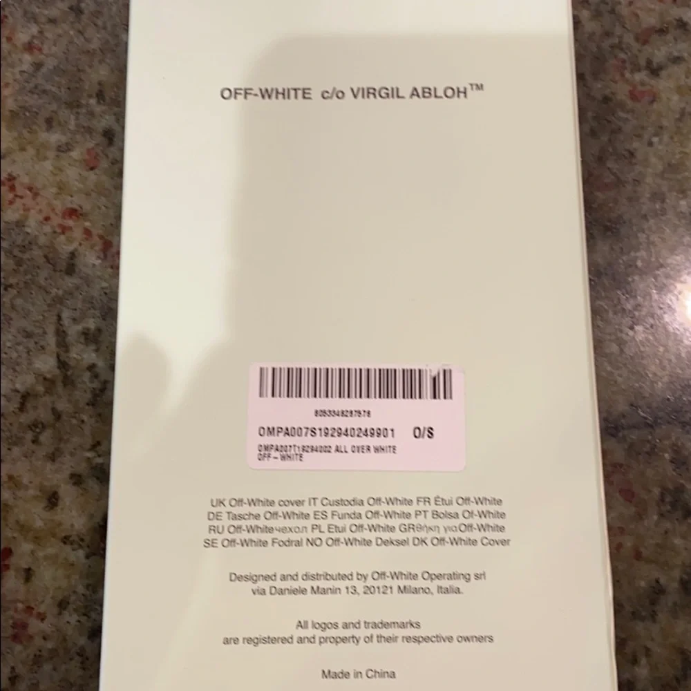 Authentic OFF-WHITE Phone case